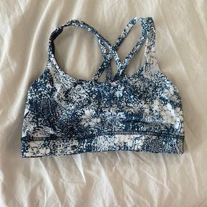 Lululemon Energy bra Blue